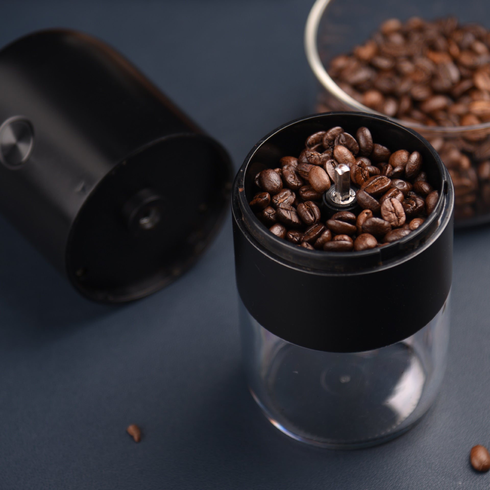 Portable coffee grinder