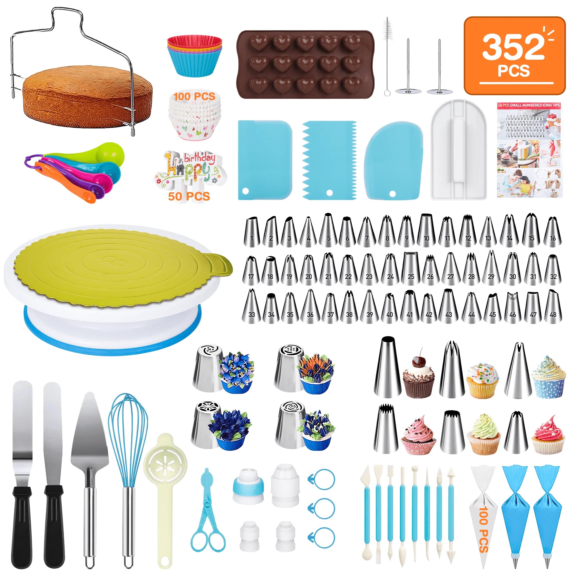 Pastry Kit 352Pcs